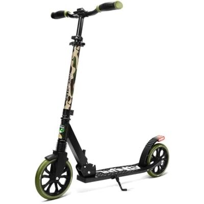 SereneLife Patinete Urbano de Ruedas Grandes, Plegable, Altura Regulable, hasta 100 kg SereneLife Patinete Urbano de Ruedas Grandes, Plegable, Altura Regulable, hasta 100 kg