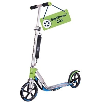 HUDORA Big Wheel Scooter 205 - Scooter - verde/azul HUDORA Big Wheel Scooter 205 - Scooter - verde/azul