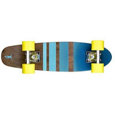 Ridge Skateboards Maple Mini Dark Dye Longboard, Color Amarillo, Talla 22-Inch Ridge Skateboards Maple Mini Dark Dye Longboard, Color Amarillo, Talla 22-Inch