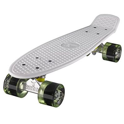 Ridge Skateboards Original Mini Cruiser 22", Hecho en el Reino Unido, 55cm Ridge Skateboards Original Mini Cruiser 22", Hecho en el Reino Unido, 55cm