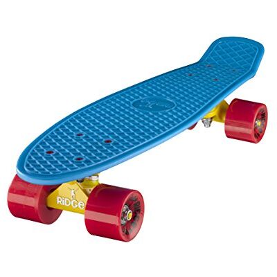 Ridge Skateboards Mix It Up Mini Cruiser 22", Hecho en el Reino Unido, 55cm, Mezcla de Camiones y Ruedas Ridge Skateboards Mix It Up Mini Cruiser 22", Hecho en el Reino Unido, 55cm, Mezcla de Camiones y Ruedas