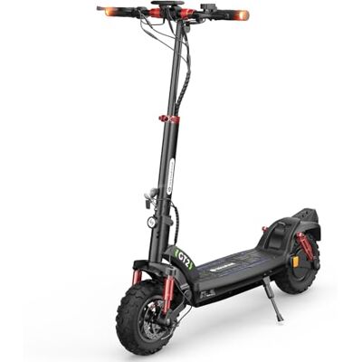 isinwheel Patinete eléctrico Plegable con Doble suspensión, Intermitente y aplicación, Capacidad de Carga de 150 kg, para Adultos por Ciudad y Terreno isinwheel Patinete eléctrico Plegable con Doble suspensión, Intermitente y aplicación, Capacidad de Carga de 150 kg, para Adultos por Ciudad y Terreno