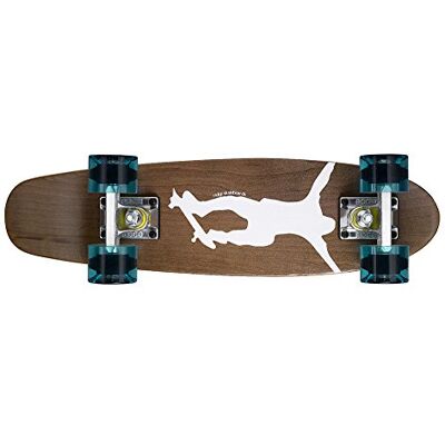 Ridge Skateboards Maple Mini Dark Dye Longboard, Color Azul, Talla 22-Inch Ridge Skateboards Maple Mini Dark Dye Longboard, Color Azul, Talla 22-Inch