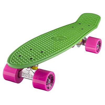 Ridge Skateboards Original Mini Cruiser 22", Hecho en el Reino Unido, 55cm Ridge Skateboards Original Mini Cruiser 22", Hecho en el Reino Unido, 55cm