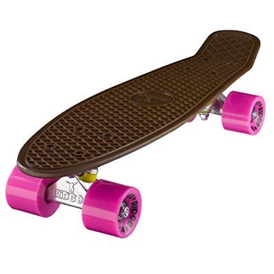 Ridge Glow In The Dark Retro Style Skateboard, Talla 22'' Ridge Glow In The Dark Retro Style Skateboard, Talla 22''