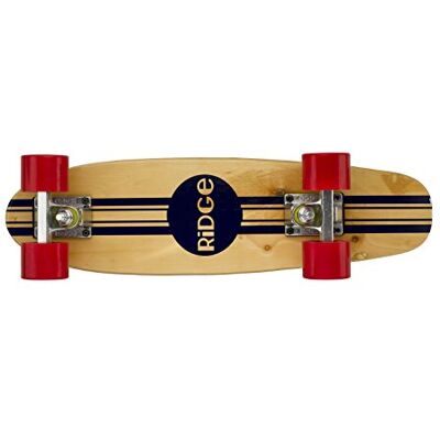 Ridge Skateboards Original Cruiser en Arce, 22", 56 cm, Rojo Ridge Skateboards Original Cruiser en Arce, 22", 56 cm, Rojo