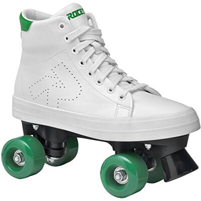 ROCES Ace, patín Quad Unisex adulto, blanco/verde, 39 ROCES Ace, patín Quad Unisex adulto, blanco/verde, 39