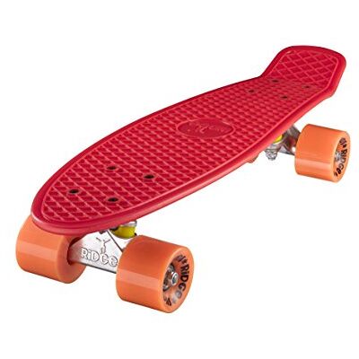Ridge Skateboards Original Mini Cruiser 22", Hecho en el Reino Unido, 55cm Ridge Skateboards Original Mini Cruiser 22", Hecho en el Reino Unido, 55cm