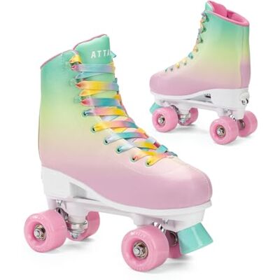ATTABO Patines Aquatica Talla 39-42 EU Chasis de Aluminio Diseño Multicolor Ruedas 82A 54 mm x 32 mm Protección de Puntera Frenado Seguro Materiales Resistentes Ajuste de Talla ABEC-5 Multicolor ATTABO Patines Aquatica Talla 39-42 EU Chasis de Aluminio Diseño Multicolor Ruedas 82A 54 mm x 32 mm Protección de Puntera Frenado Seguro Materiales Resistentes Ajuste de Talla ABEC-5 Multicolor