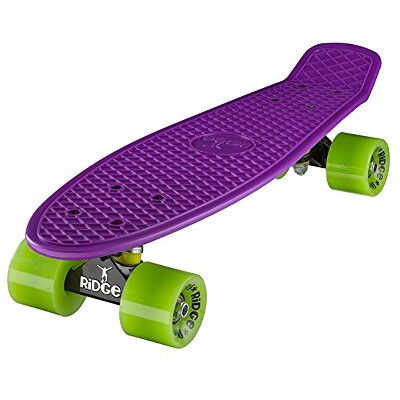 Ridge Skateboards Limited Edition Mini Cruiser 22", Hecho en el Reino Unido, 55cm Ridge Skateboards Limited Edition Mini Cruiser 22", Hecho en el Reino Unido, 55cm