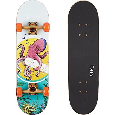 Firefly SKB 305 Skateboard, Adultos Unisex, Green/Purple/Orange, One Size Firefly SKB 305 Skateboard, Adultos Unisex, Green/Purple/Orange, One Size