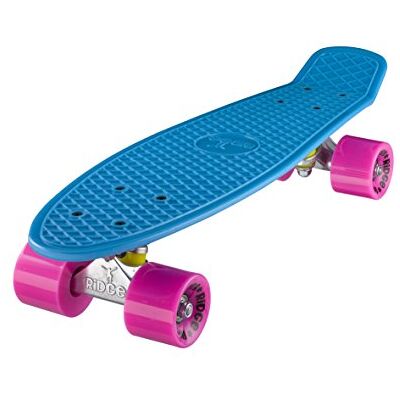 Ridge Skateboards Original Mini Cruiser 22", Hecho en el Reino Unido, 55cm Ridge Skateboards Original Mini Cruiser 22", Hecho en el Reino Unido, 55cm