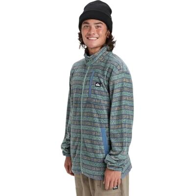 Quiksilver Forro Polar no Destino, FZ, Color Verde L Quiksilver Forro Polar no Destino, FZ, Color Verde L