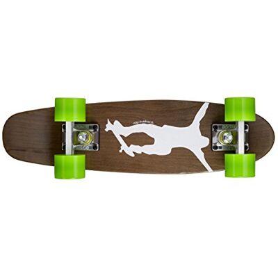 Ridge Skateboards Maple Mini Dark Dye Longboard, Color Verde, Talla 22-Inch Ridge Skateboards Maple Mini Dark Dye Longboard, Color Verde, Talla 22-Inch