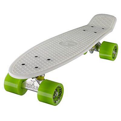 Ridge Skateboards Glow in The Dark Mini Cruiser 22", Hecho en el Reino Unido, 55cm Ridge Skateboards Glow in The Dark Mini Cruiser 22", Hecho en el Reino Unido, 55cm