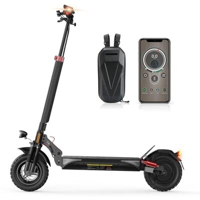 iScooter Patinete E con autorización para Circular por Carretera para Adultos, neumáticos Todoterreno de 10", Cuatro amortiguadores Delanteros y Traseros, batería de 12,5 Ah, Alcance de 60 a 70 km, Manillar iScooter Patinete E con autorización para Circular por Carretera para Adultos, neumáticos Todoterreno de 10", Cuatro amortiguadores Delanteros y Traseros, batería de 12,5 Ah, Alcance de 60 a 70 km, Manillar