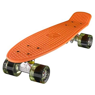 Ridge Skateboards Original Mini Cruiser 22", Hecho en el Reino Unido, 55cm Ridge Skateboards Original Mini Cruiser 22", Hecho en el Reino Unido, 55cm