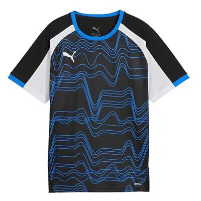 PUMA Individualliga Graphic Camiseta Infantil (Talla 116), Color Negro PUMA Individualliga Graphic Camiseta Infantil (Talla 116), Color Negro