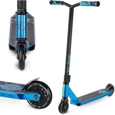 Movino Stunt Scooter Acrobático Scooter Freestyle Patinete Niño y Adolescentes Plataforma de Aluminio Resistente y Rodamientos ABEC 9 Trucos en el Skatepark Capacidad de Carga: 100 kg Movino Stunt Scooter Acrobático Scooter Freestyle Patinete Niño y Adolescentes Plataforma de Aluminio Resistente y Rodamientos ABEC 9 Trucos en el Skatepark Capacidad de Carga: 100 kg
