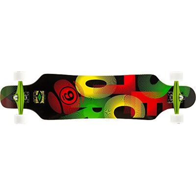 Sector 9 Mini Shaka 15 Complete Longboard, Talla 9.75 x 40.5 Zoll Sector 9 Mini Shaka 15 Complete Longboard, Talla 9.75 x 40.5 Zoll