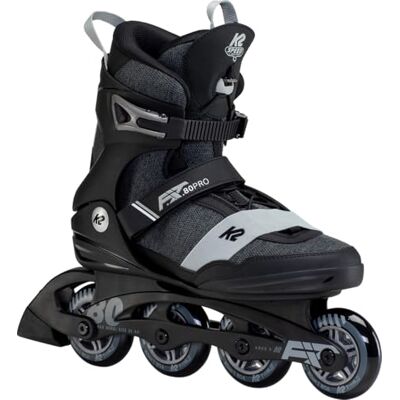K2 F.I.T. 80 Pro Inline Skate 2021 Black/Grey, 43.5 K2 F.I.T. 80 Pro Inline Skate 2021 Black/Grey, 43.5