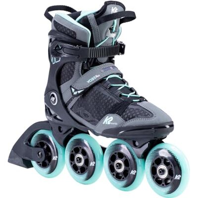 K2 VO2 S 90 W Inline Skate 2021 Gray/Teal, 42.5 K2 VO2 S 90 W Inline Skate 2021 Gray/Teal, 42.5