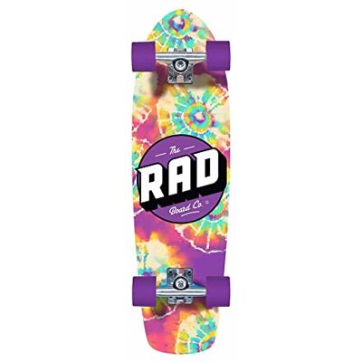 RAD Retro Checker Cruiser Tabla Completa, Adultos Unisex, Neochrome, 28 RAD Retro Checker Cruiser Tabla Completa, Adultos Unisex, Neochrome, 28