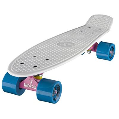 Ridge Skateboards Mix It Up Mini Cruiser 22", Hecho en el Reino Unido, 55cm, Mezcla de Camiones y Ruedas Ridge Skateboards Mix It Up Mini Cruiser 22", Hecho en el Reino Unido, 55cm, Mezcla de Camiones y Ruedas