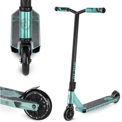 Movino Stunt Scooter Acrobático Scooter Freestyle Patinete Niño y Adolescentes Plataforma de Aluminio Resistente y Rodamientos ABEC 9 Trucos en el Skatepark Capacidad de Carga: 100 kg Movino Stunt Scooter Acrobático Scooter Freestyle Patinete Niño y Adolescentes Plataforma de Aluminio Resistente y Rodamientos ABEC 9 Trucos en el Skatepark Capacidad de Carga: 100 kg