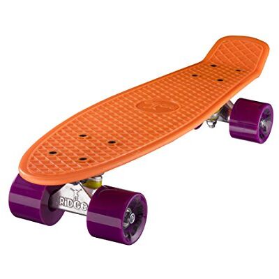 Ridge Skateboards Original Mini Cruiser 22", Hecho en el Reino Unido, 55cm Ridge Skateboards Original Mini Cruiser 22", Hecho en el Reino Unido, 55cm