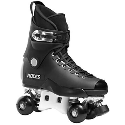 ROCES Unisex Jugend Pro 4 Patines, , Negro y Plateado, 38 ROCES Unisex Jugend Pro 4 Patines, , Negro y Plateado, 38