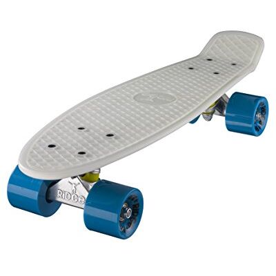Ridge Skateboards Glow in The Dark Mini Cruiser 22", Hecho en el Reino Unido, 55cm Ridge Skateboards Glow in The Dark Mini Cruiser 22", Hecho en el Reino Unido, 55cm