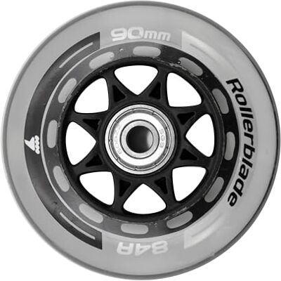 Rollerblade 90 mm/SG9 Wheel/Bearing XT, 8 Ruedas de Patines en línea, Ruedas de Repuesto, Unisex, Transparente, 90 mm/SG9 Rollerblade 90 mm/SG9 Wheel/Bearing XT, 8 Ruedas de Patines en línea, Ruedas de Repuesto, Unisex, Transparente, 90 mm/SG9