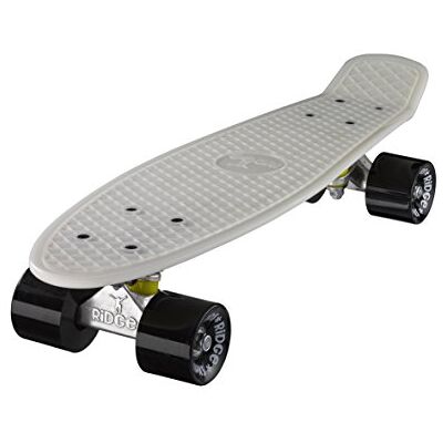 Ridge Skateboards Glow in The Dark Mini Cruiser 22", Hecho en el Reino Unido, 55cm Ridge Skateboards Glow in The Dark Mini Cruiser 22", Hecho en el Reino Unido, 55cm