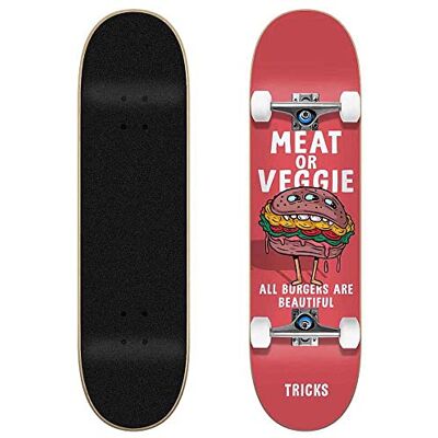TRICKS Skateboard de Tabla Marca Unisex Adulto TRICKS Skateboard de Tabla Marca Unisex Adulto