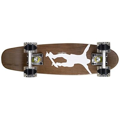 Ridge Skateboards Maple Mini Dark Dye Longboard, Color Transparente, Talla 22-Inch Ridge Skateboards Maple Mini Dark Dye Longboard, Color Transparente, Talla 22-Inch