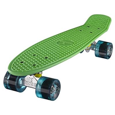 Ridge Skateboards Original Mini Cruiser 22", Hecho en el Reino Unido, 55cm Ridge Skateboards Original Mini Cruiser 22", Hecho en el Reino Unido, 55cm