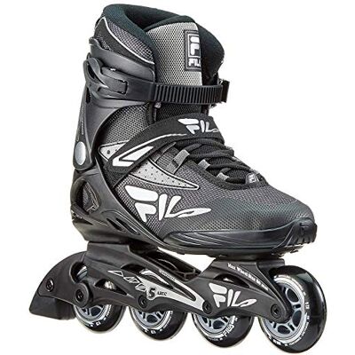 FILA SKATES Legacy Comp Inline Skate Hombre Black/Grey Tamaño 39 FILA SKATES Legacy Comp Inline Skate Hombre Black/Grey Tamaño 39