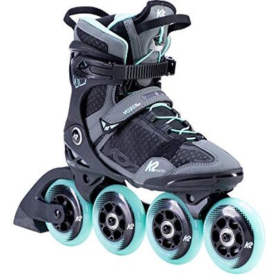 K2 Vo2 S 90 Pro W Patines, Women's, Gris/Verde Azulado, 36.5 EU K2 Vo2 S 90 Pro W Patines, Women's, Gris/Verde Azulado, 36.5 EU