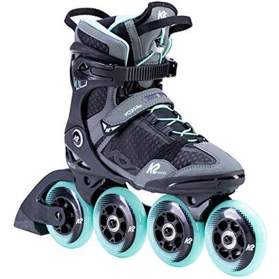 K2 Skates Vo2 S 90 Pro W Patines, Women's, Gris/Verde Azulado, 36 EU K2 Skates Vo2 S 90 Pro W Patines, Women's, Gris/Verde Azulado, 36 EU