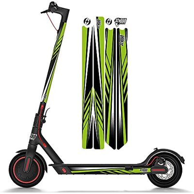 STYLISH SCOOTERS Pegatinas Xiaomi M365, Sport Green Vinilo Decorativo para tu Patinete Eléctrico, Valido para Todos los Modelos. (Verde) STYLISH SCOOTERS Pegatinas Xiaomi M365, Sport Green Vinilo Decorativo para tu Patinete Eléctrico, Valido para Todos los Modelos. (Verde)
