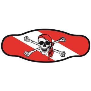 Best divers Jolly Roger Máscara de Neopreno con Doble Capa Best divers Jolly Roger Máscara de Neopreno con Doble Capa