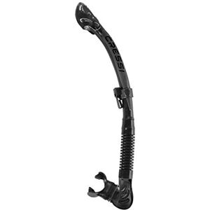 Cressi Alpha Ultra Dry Tubo de Buceo y esnórquel, Silicona, seco, Negro Cressi Alpha Ultra Dry Tubo de Buceo y esnórquel, Silicona, seco, Negro