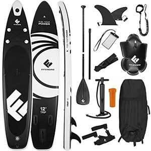 FitEngine Stand-Up-Paddle-Board Set Completo Allrounder Trip Sup Incl. Soporte para cámara de acción, Bolsa Seca Inflable, Funda Impermeable para teléfono móvil 365 cm Allrounder (12') FitEngine Stand-Up-Paddle-Board Set Completo Allrounder Trip Sup Incl. Soporte para cámara de acción, Bolsa Seca Inflable, Funda Impermeable para teléfono móvil 365 cm Allrounder (12')