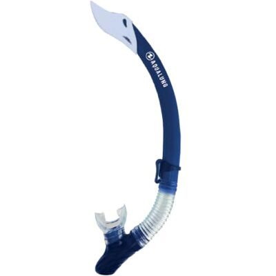 Aqualung Nalu – Tubo de Snorkel con Válvula de Purga, Boquilla de Silicona Confortable y Deflector Antisalpicaduras – Equipo de Buceo y Senderismo Acuático Aqualung Nalu – Tubo de Snorkel con Válvula de Purga, Boquilla de Silicona Confortable y Deflector Antisalpicaduras – Equipo de Buceo y Senderismo Acuático