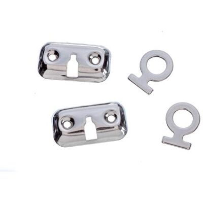 attwood Kit de Bloqueo de Guardabarros de Barco de Acero Inoxidable, par attwood Kit de Bloqueo de Guardabarros de Barco de Acero Inoxidable, par