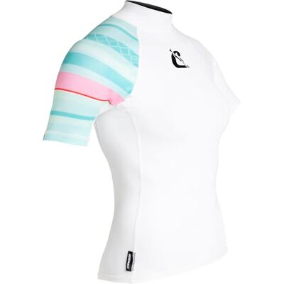CRESSI Shield Lady Rash Guard Short/SL Protector para Tabla de Surf y Deportes acuáticos, Unisex Adulto CRESSI Shield Lady Rash Guard Short/SL Protector para Tabla de Surf y Deportes acuáticos, Unisex Adulto