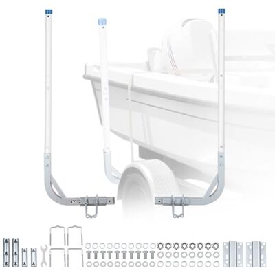 VEVOR Guía para Remolque de Barco Altura de 775 mm/1205 mm, 2 Piezas de Acero Reforzado de Alta Resistencia, con Tubos de PVC, para Barcos de Esquí, Barcos de Pesca Compactos, Veleros Pequeños VEVOR Guía para Remolque de Barco Altura de 775 mm/1205 mm, 2 Piezas de Acero Reforzado de Alta Resistencia, con Tubos de PVC, para Barcos de Esquí, Barcos de Pesca Compactos, Veleros Pequeños