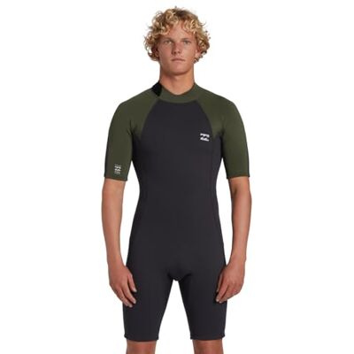 BILLABONG 2/2 Foil Bz Traje de Surf, Hombres, Moss, M BILLABONG 2/2 Foil Bz Traje de Surf, Hombres, Moss, M