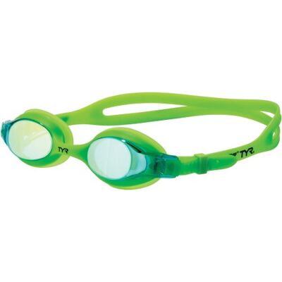 TYR Swimples Miroir Gafas de Natación, Unisex niños, Amarillo (Electric Lime), Talla Única TYR Swimples Miroir Gafas de Natación, Unisex niños, Amarillo (Electric Lime), Talla Única